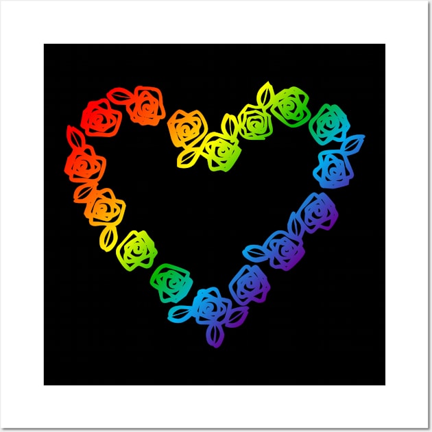 LGBT Pride Month' LGBT Awareness Wall Art by ourwackyhome